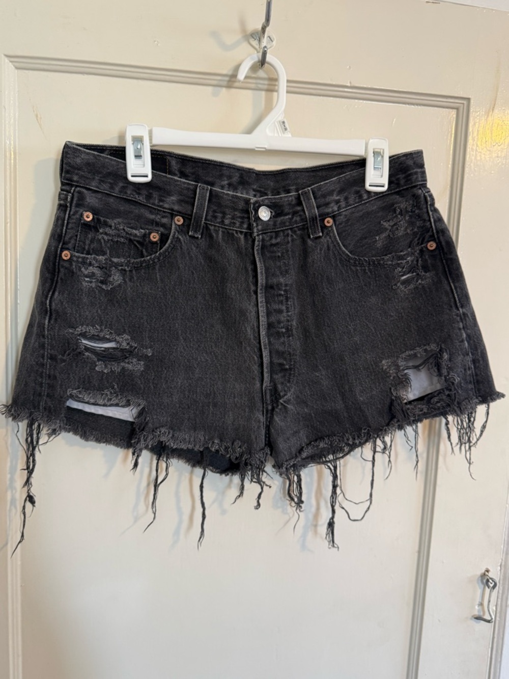 Levi's denim shorts
